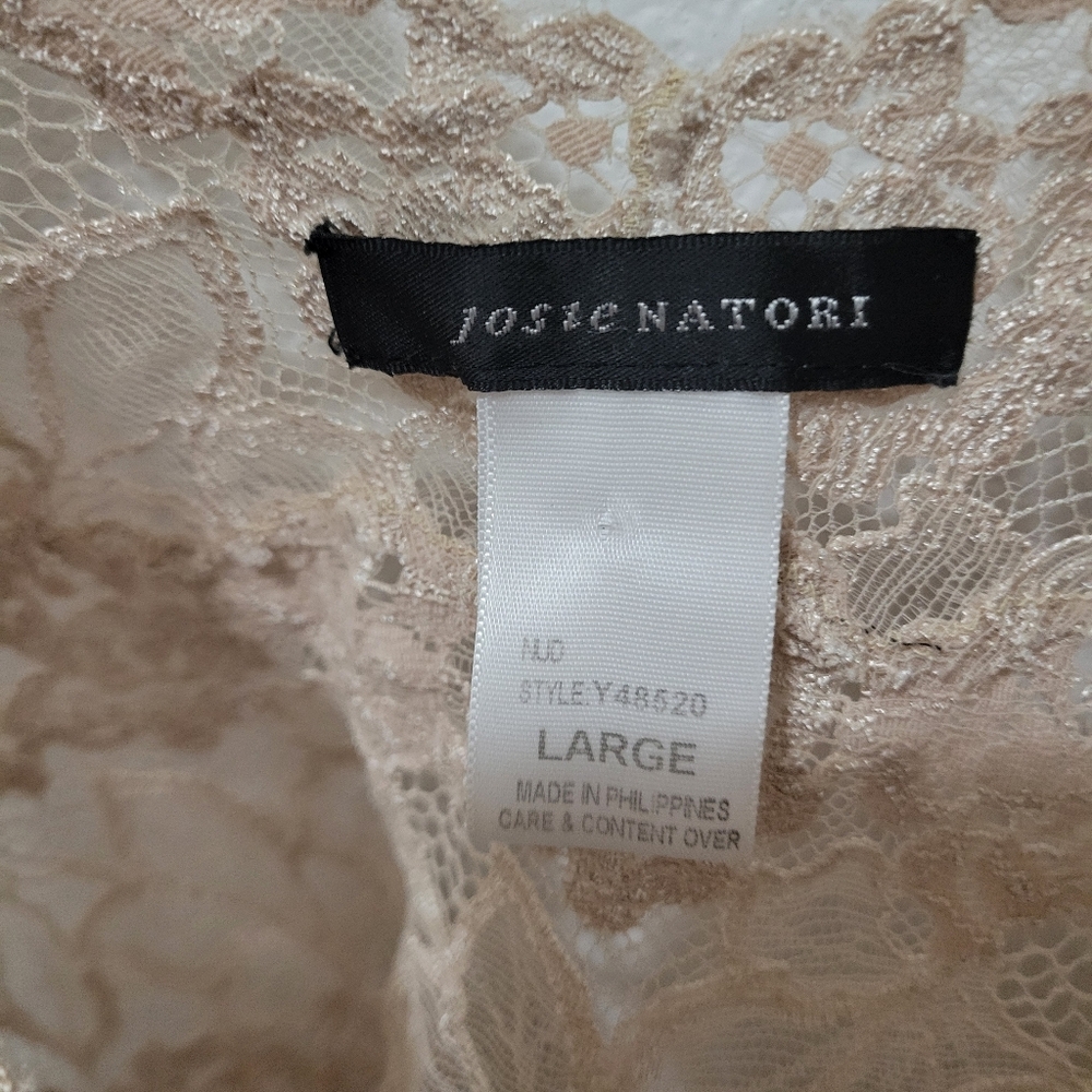 Natori Lace Tank Top Size Large - Picture 4 of 7